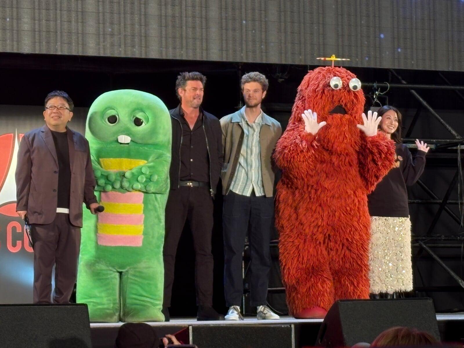 ガチャピンやムックもいたよ