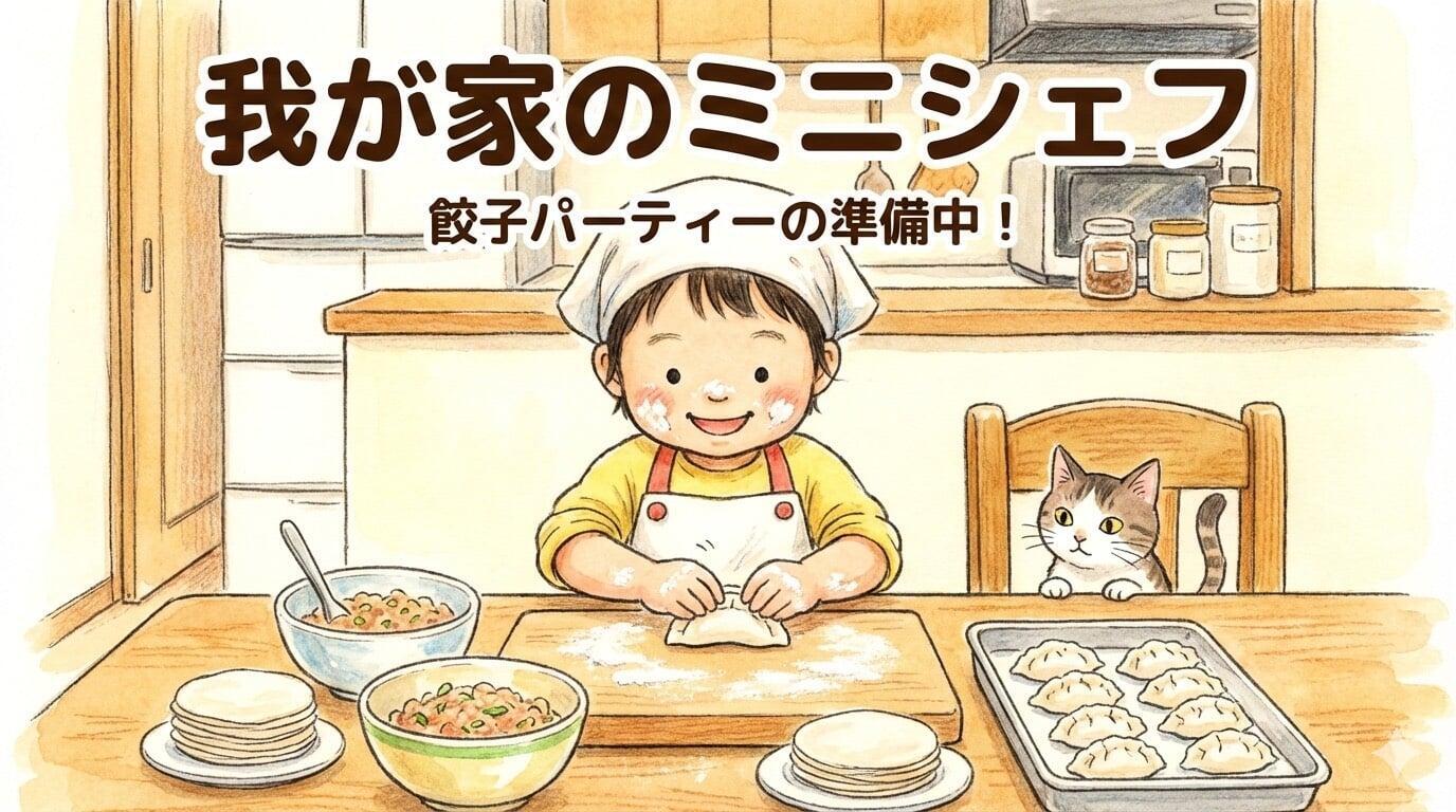 我が家のミニシェフ?